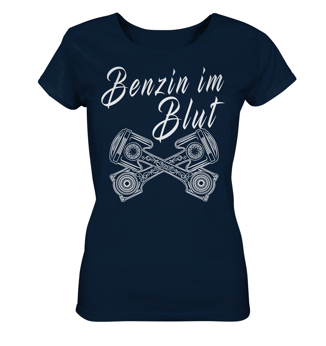 Girl_Benzin im Blut Ladies Organic Shirt