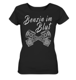 Lade das Bild in den Galerie-Viewer, Girl_Benzin im Blut Ladies Organic Shirt
