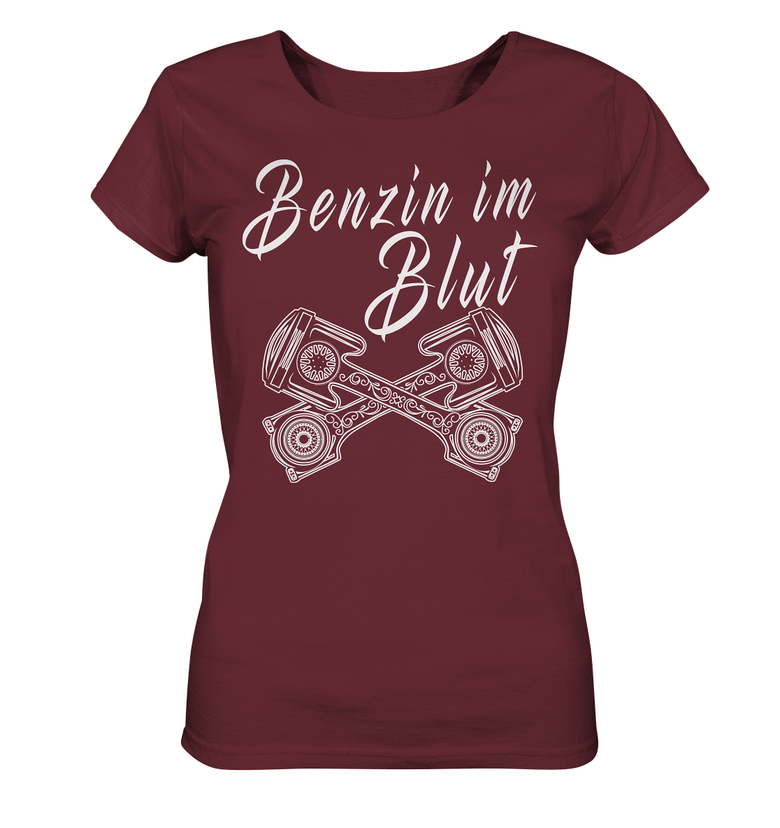 Girl_Benzin im Blut Ladies Organic Shirt