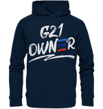 Lade das Bild in den Galerie-Viewer, CODHD_BGKG21OWNER - Organic Hoodie
