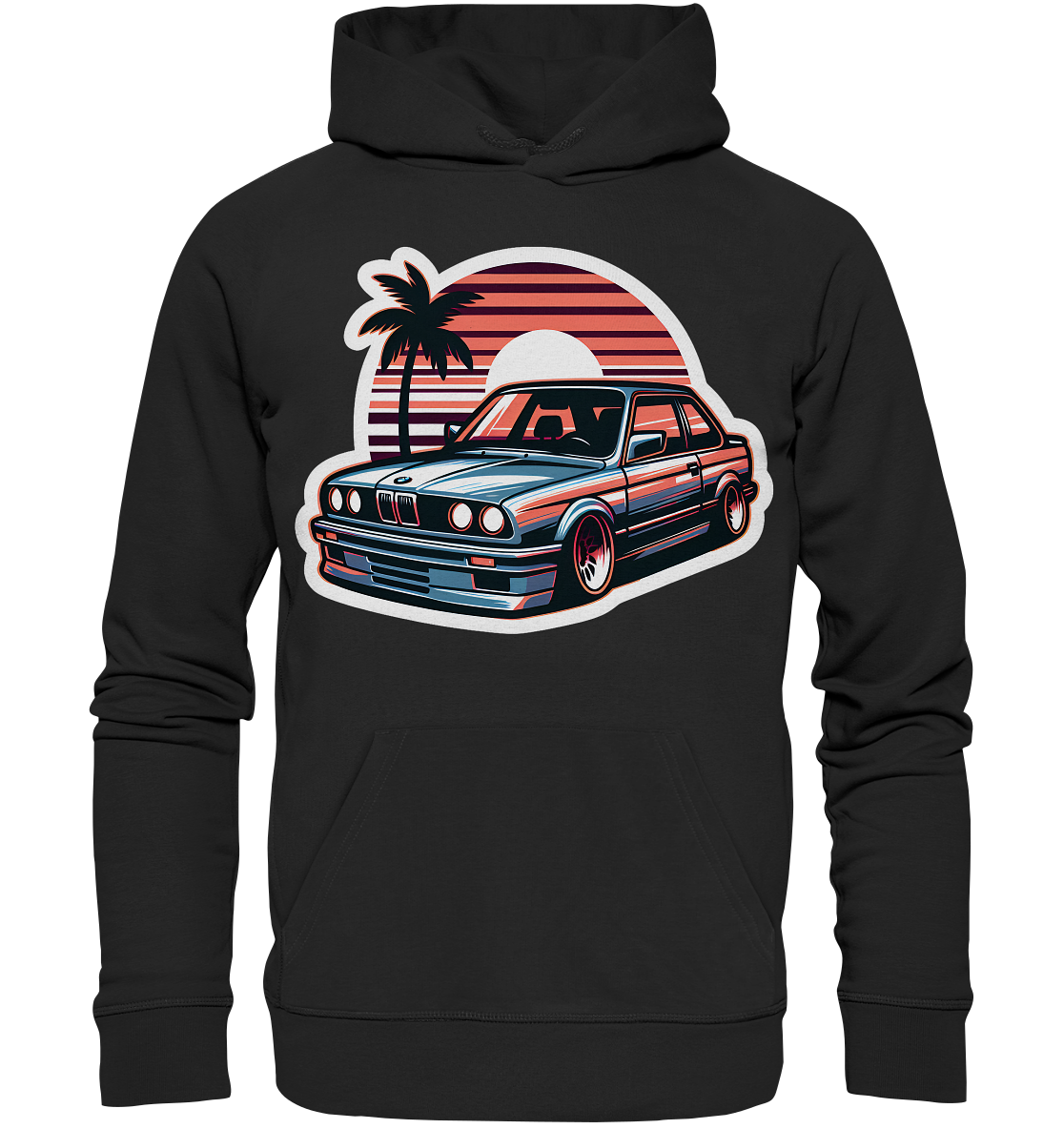 CODHD_BGKE30PALMSUNSET - Organic Hoodie