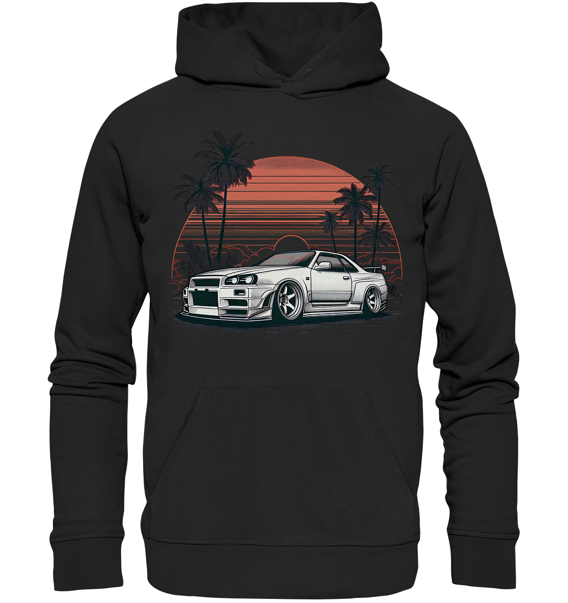 CODHD_NGKSGTRR34PALMSUNSET - Organic Hoodie