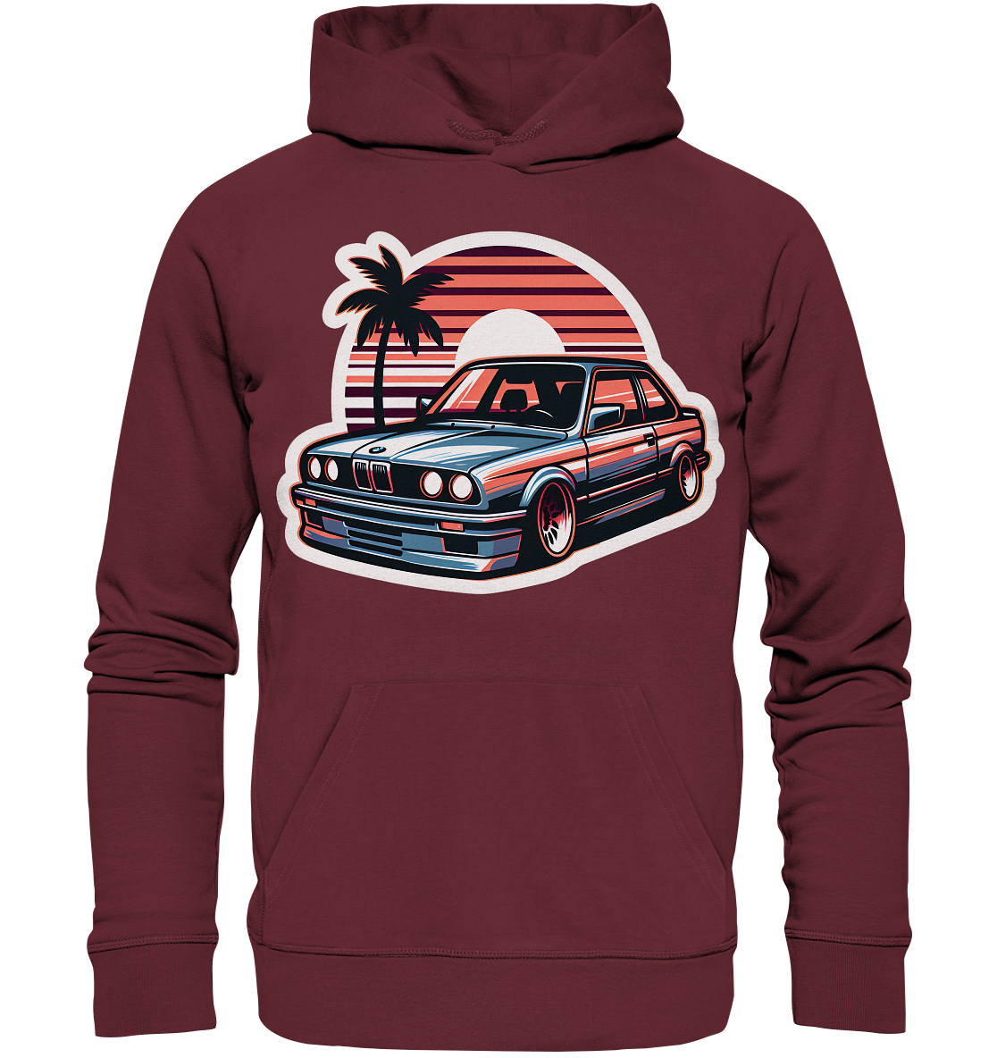 CODHD_BGKE30PALMSUNSET - Organic Hoodie