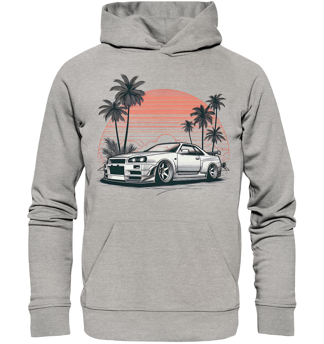 CODHD_NGKSGTRR34PALMSUNSET - Organic Hoodie