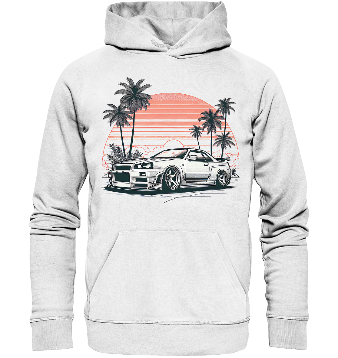 CODHD_NGKSGTRR34PALMSUNSET - Organic Hoodie