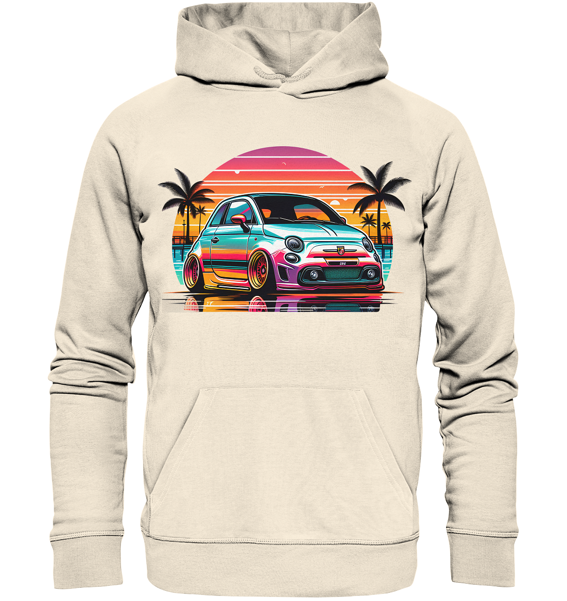 CODHD_FGKA595PALMSUNSET - Organic Hoodie