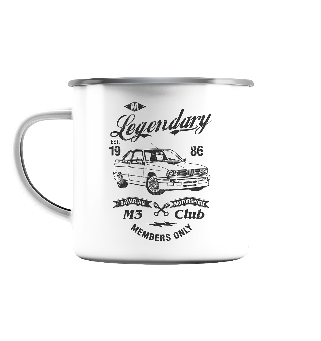 BGKE30Legendary - Emaille Tasse-Emaille Tasse