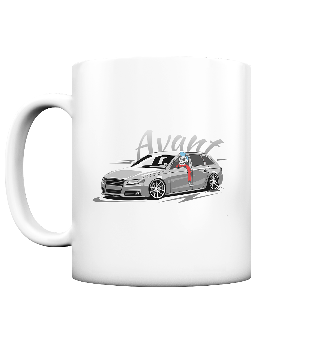 AGKA4B8ASKULL - Tasse (matt)