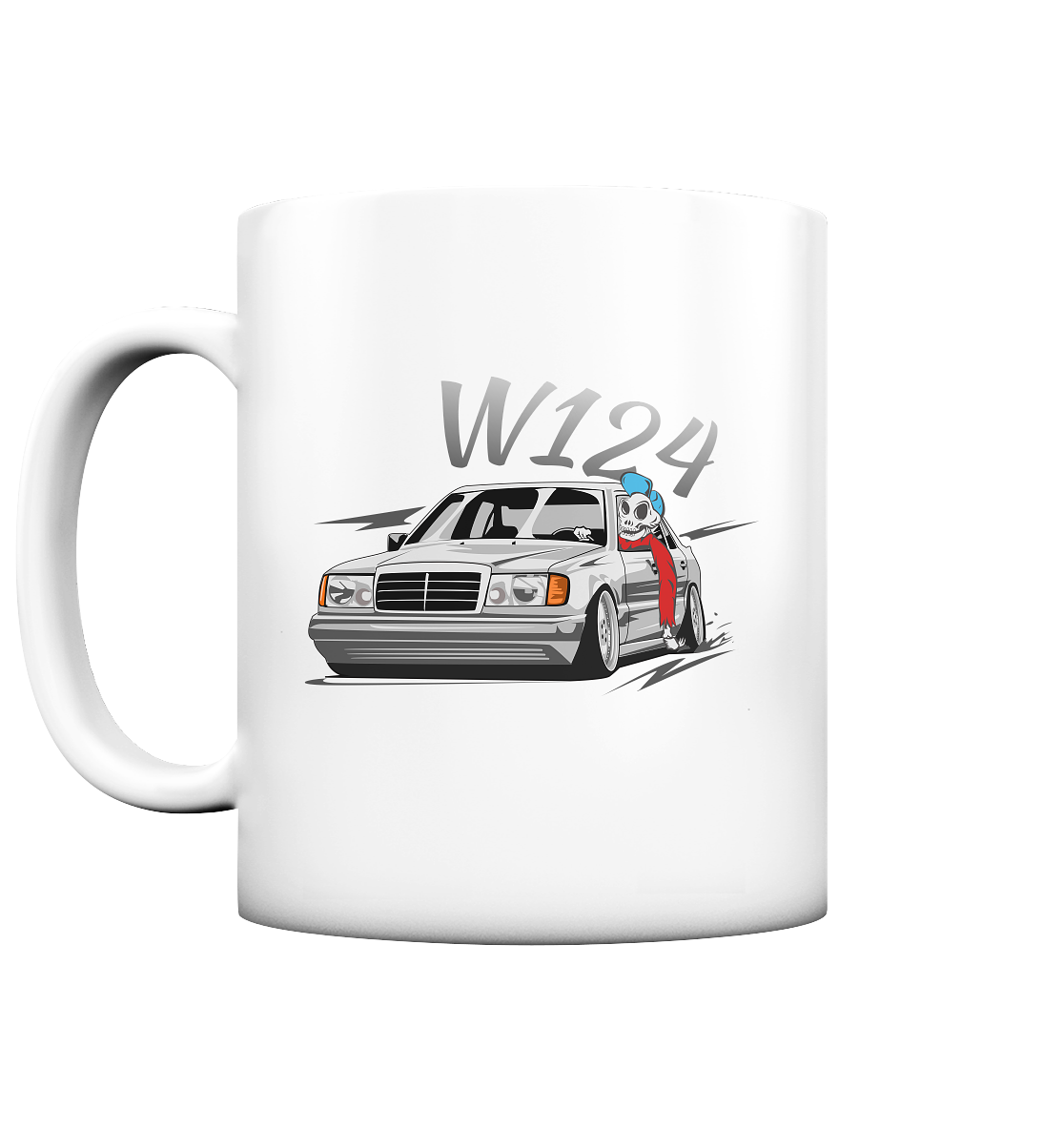 MGKW124SKULL - Tasse (matt)