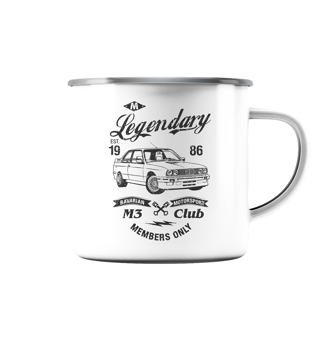 BGKE30Legendary - Emaille Tasse-Emaille Tasse