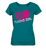 Lade das Bild in den Galerie-Viewer, Girl_Tuning Girl Heart Ladies Organic Shirt
