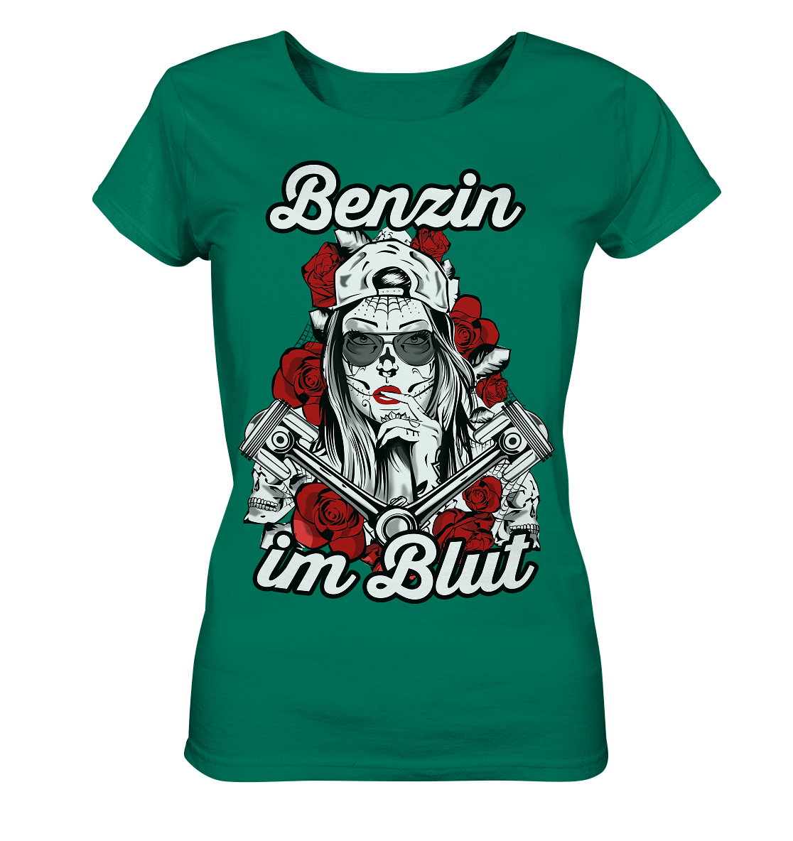 codgirl_la catrina - Ladies Organic Shirt