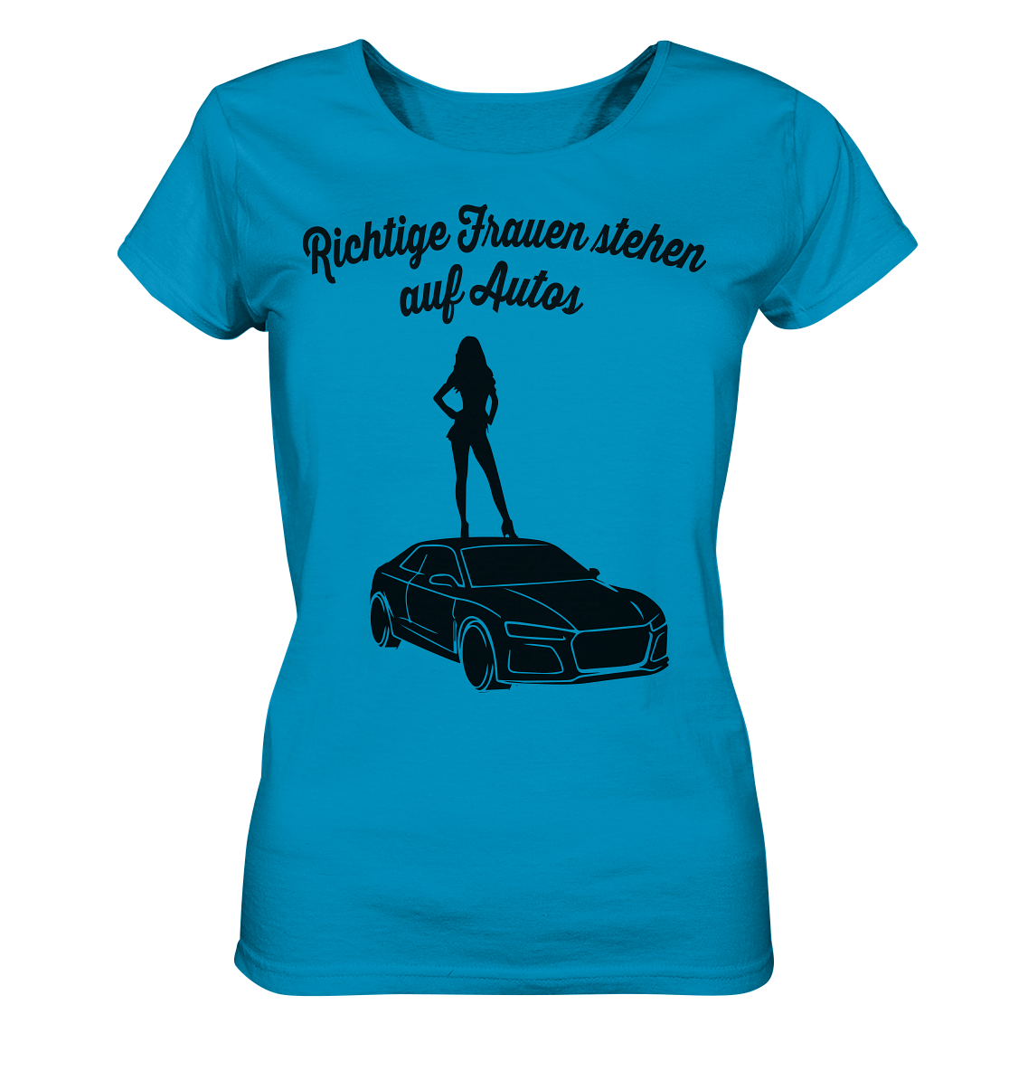 Girl_Richtige Frauen Ladies Organic Shirt