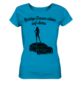 Girl_Richtige Frauen Ladies Organic Shirt
