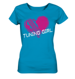 Lade das Bild in den Galerie-Viewer, Girl_Tuning Girl Heart Ladies Organic Shirt
