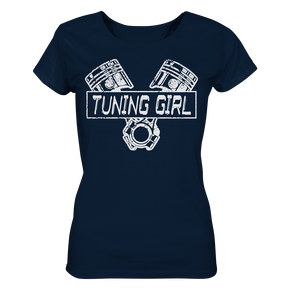 Girl_Tuning Girl Pistons Ladies Organic Shirt