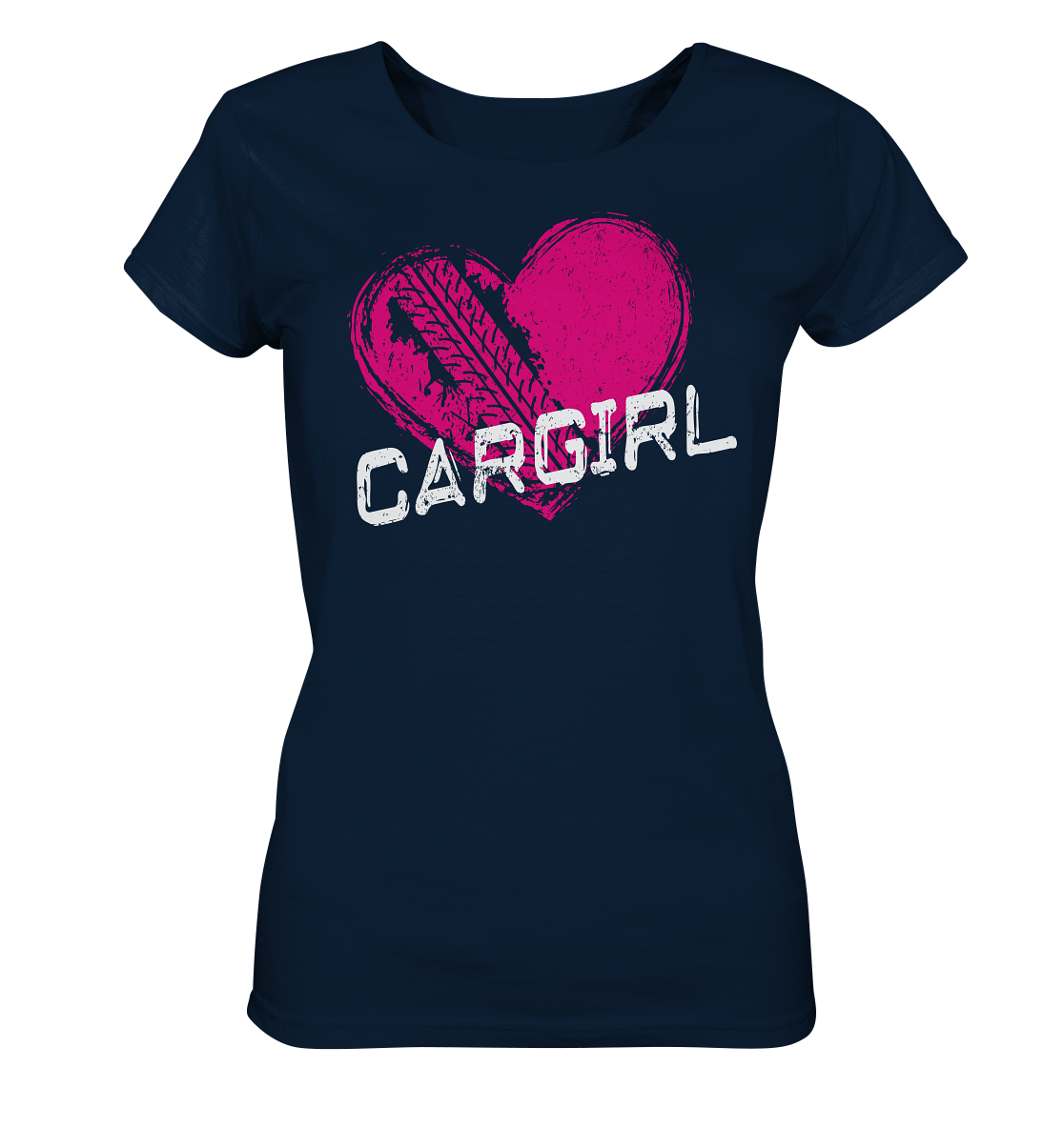 Cargirl_Heart Ladies Organic Shirt
