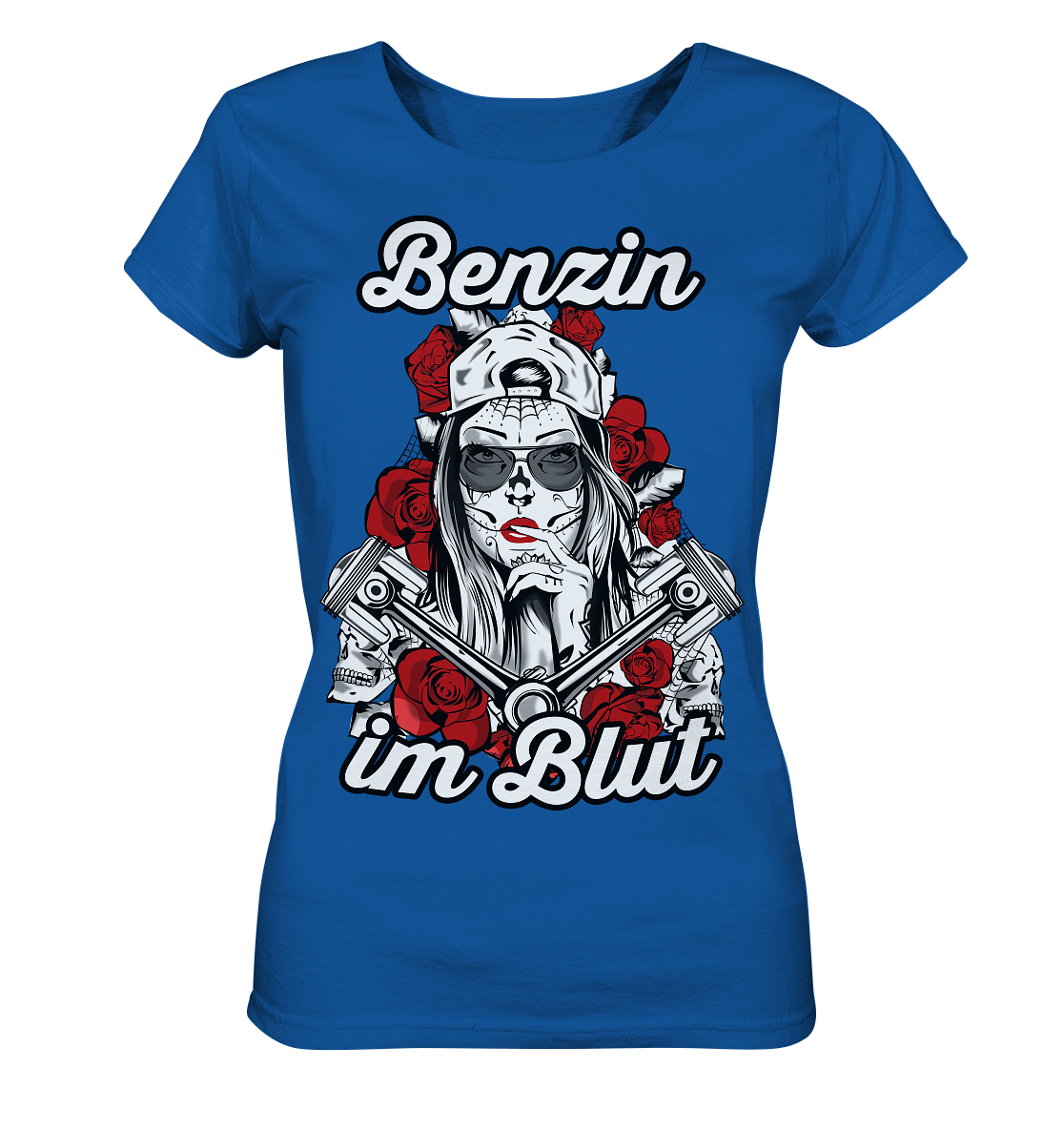 codgirl_la catrina - Ladies Organic Shirt