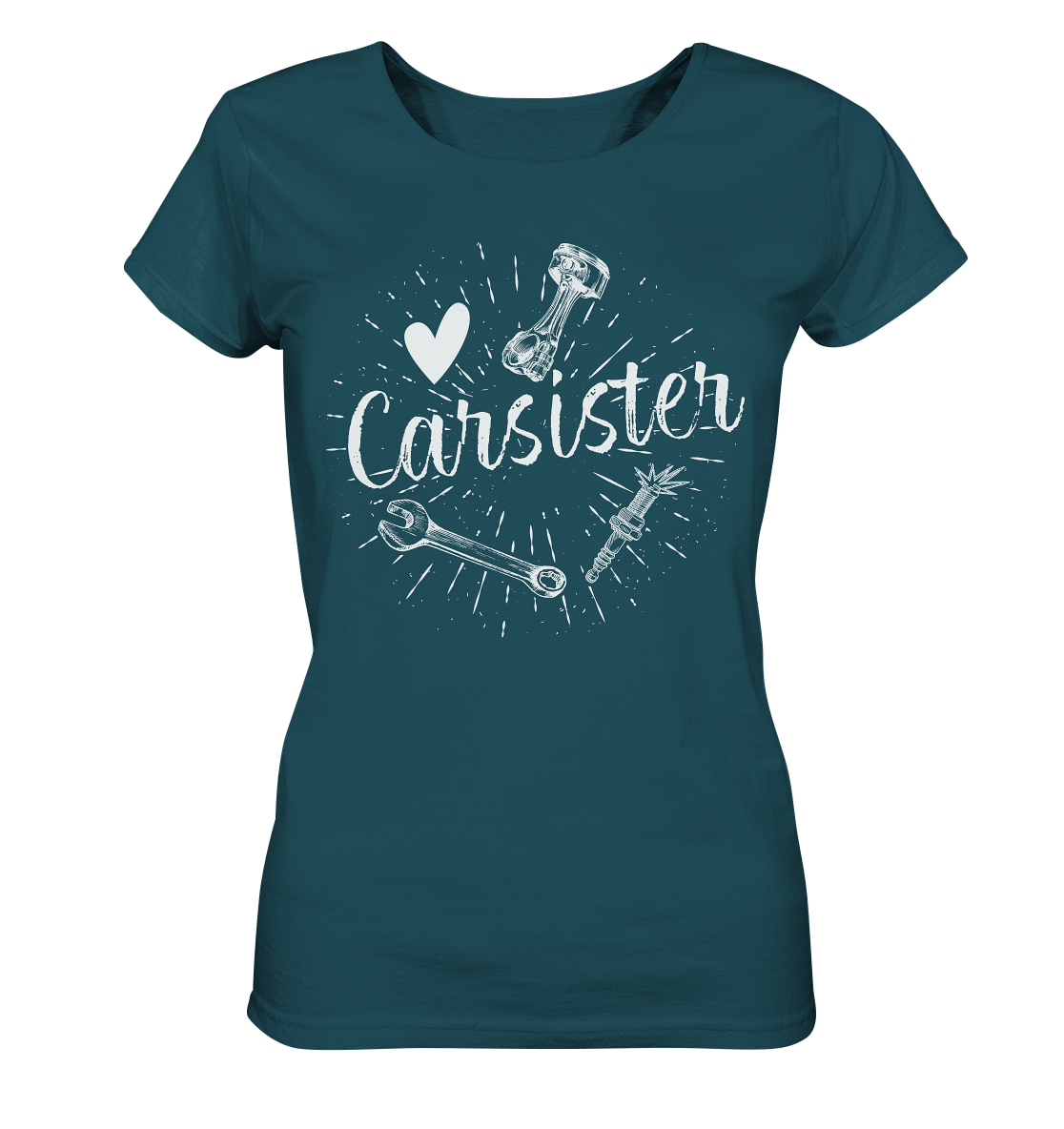 codgirl_Carsister - Ladies Organic Shirt