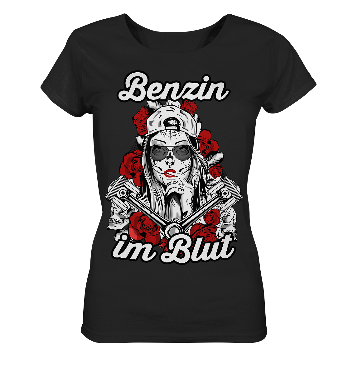 codgirl_la catrina - Ladies Organic Shirt