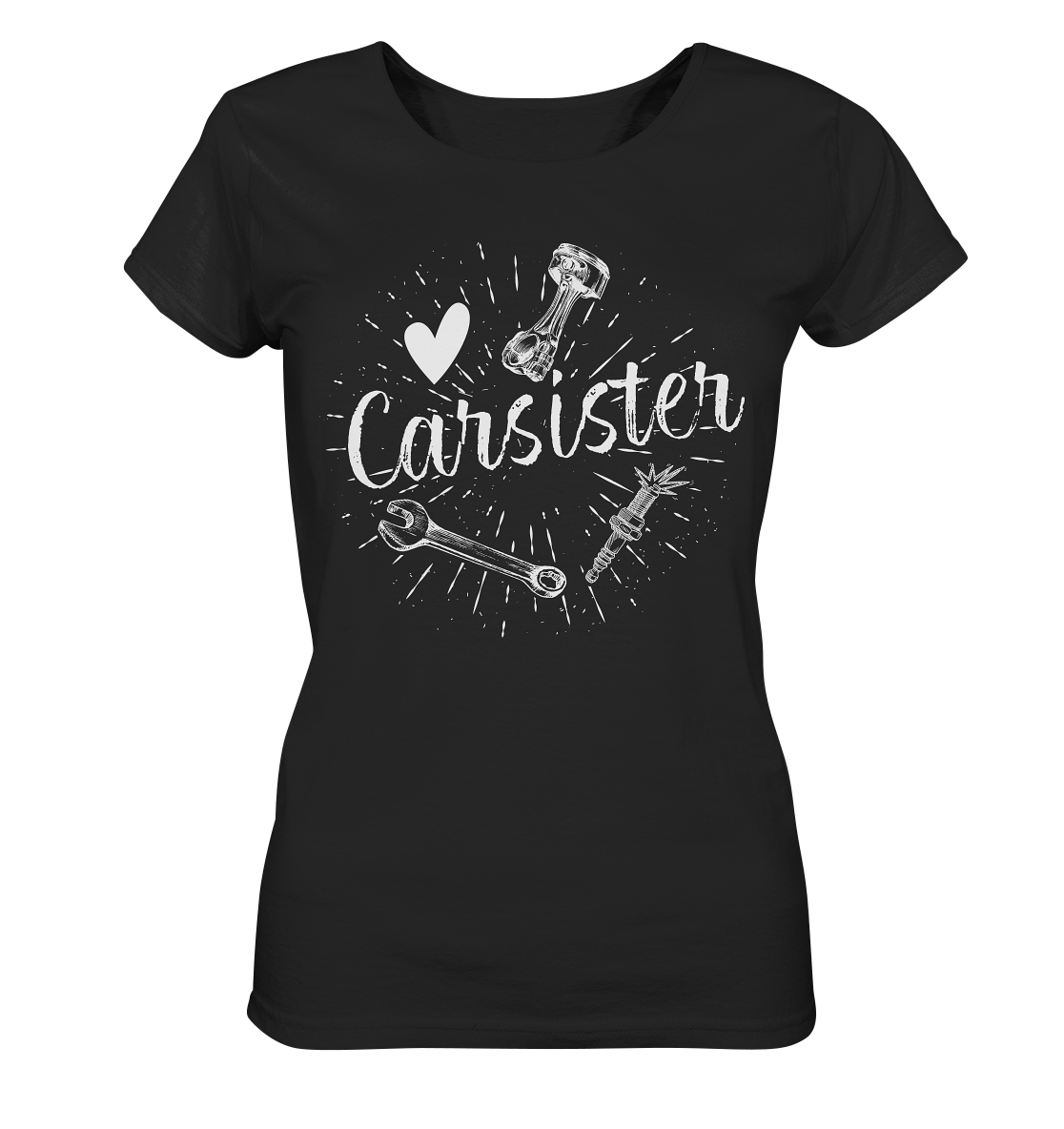 codgirl_Carsister - Ladies Organic Shirt