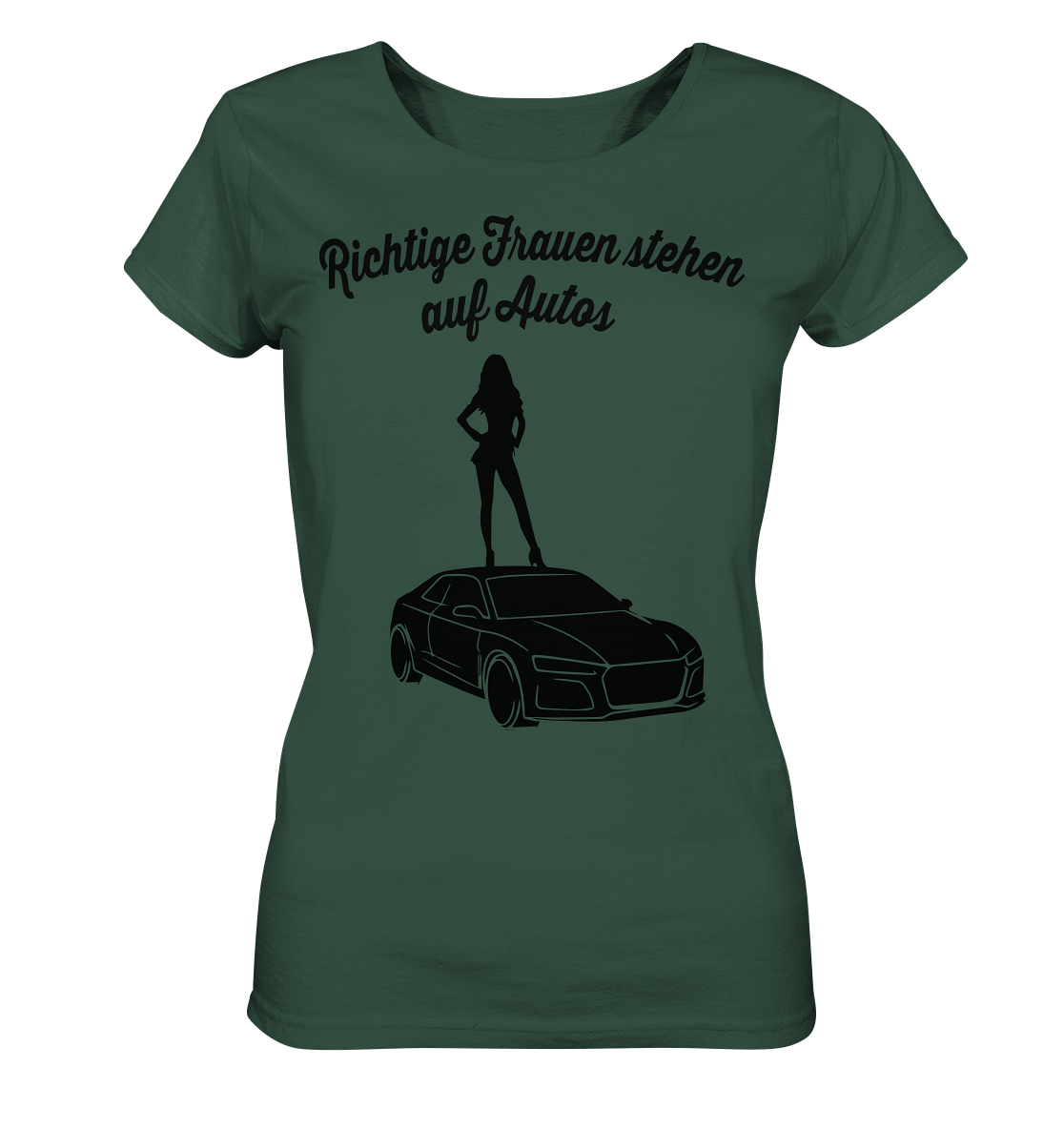 Girl_Richtige Frauen Ladies Organic Shirt