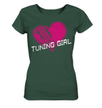 Lade das Bild in den Galerie-Viewer, Girl_Tuning Girl Heart Ladies Organic Shirt

