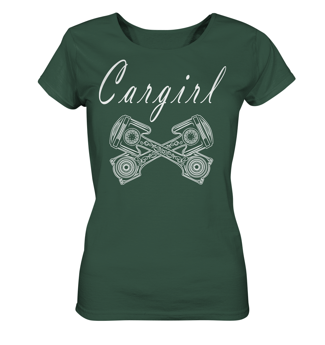Cargirl_Sugarskull Ladies Organic Shirt