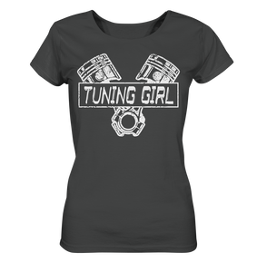Girl_Tuning Girl Pistons Ladies Organic Shirt