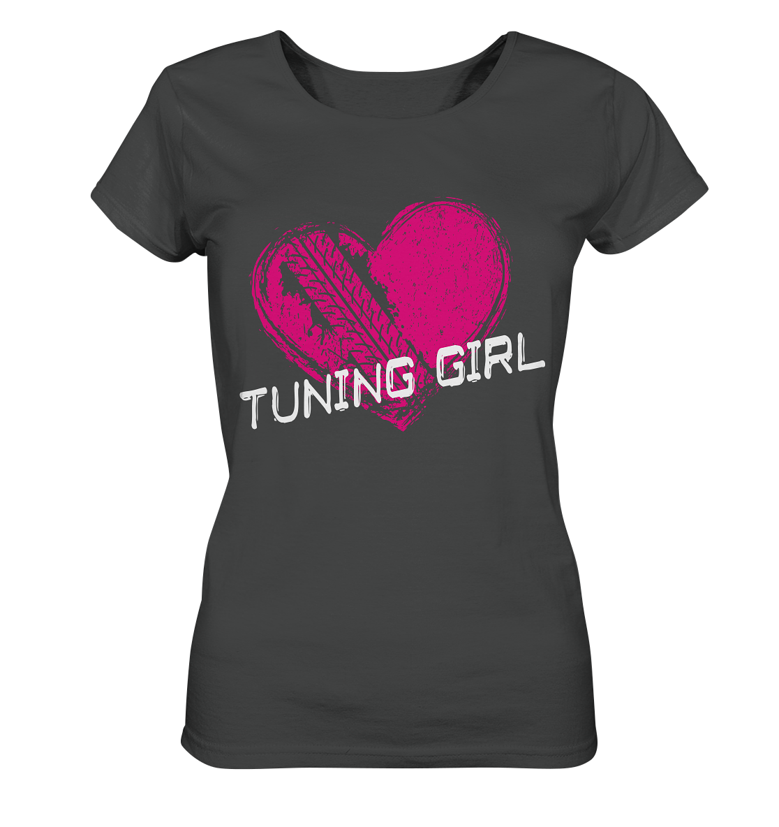 codgirl_heart - Ladies Organic Shirt
