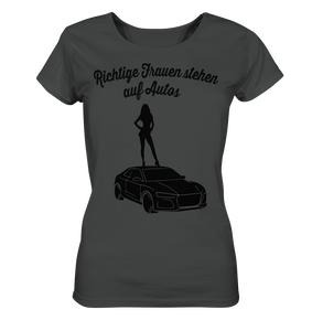 Girl_Richtige Frauen Ladies Organic Shirt