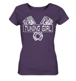 Lade das Bild in den Galerie-Viewer, Girl_Tuning Girl Pistons Ladies Organic Shirt
