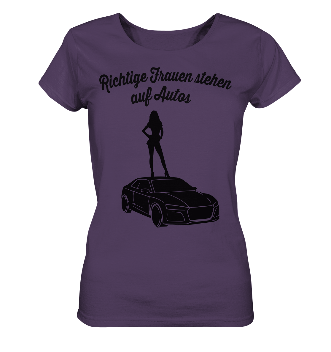 Girl_Richtige Frauen Ladies Organic Shirt