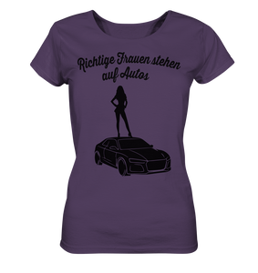 Girl_Richtige Frauen Ladies Organic Shirt