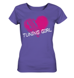Lade das Bild in den Galerie-Viewer, Girl_Tuning Girl Heart Ladies Organic Shirt
