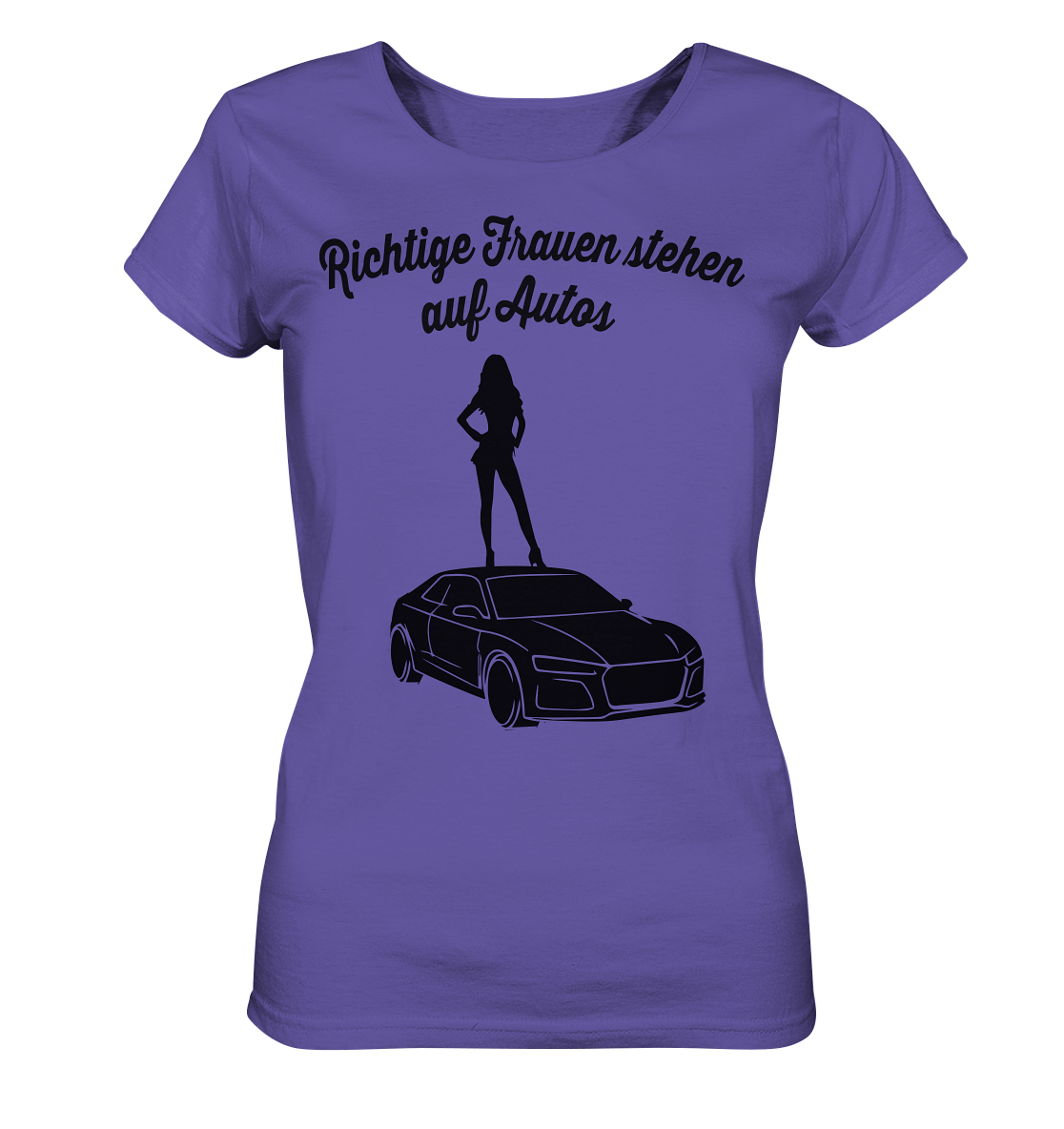 Girl_Richtige Frauen Ladies Organic Shirt
