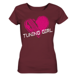 Lade das Bild in den Galerie-Viewer, Girl_Tuning Girl Heart Ladies Organic Shirt
