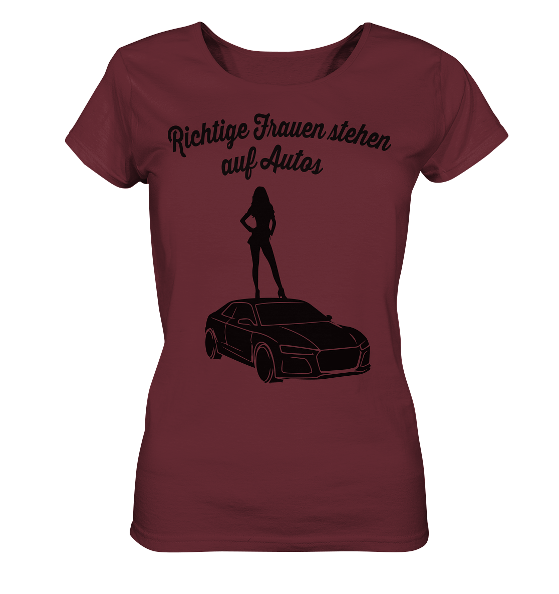 Girl_Richtige Frauen Ladies Organic Shirt