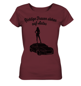 Girl_Richtige Frauen Ladies Organic Shirt