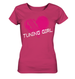 Lade das Bild in den Galerie-Viewer, Girl_Tuning Girl Heart Ladies Organic Shirt
