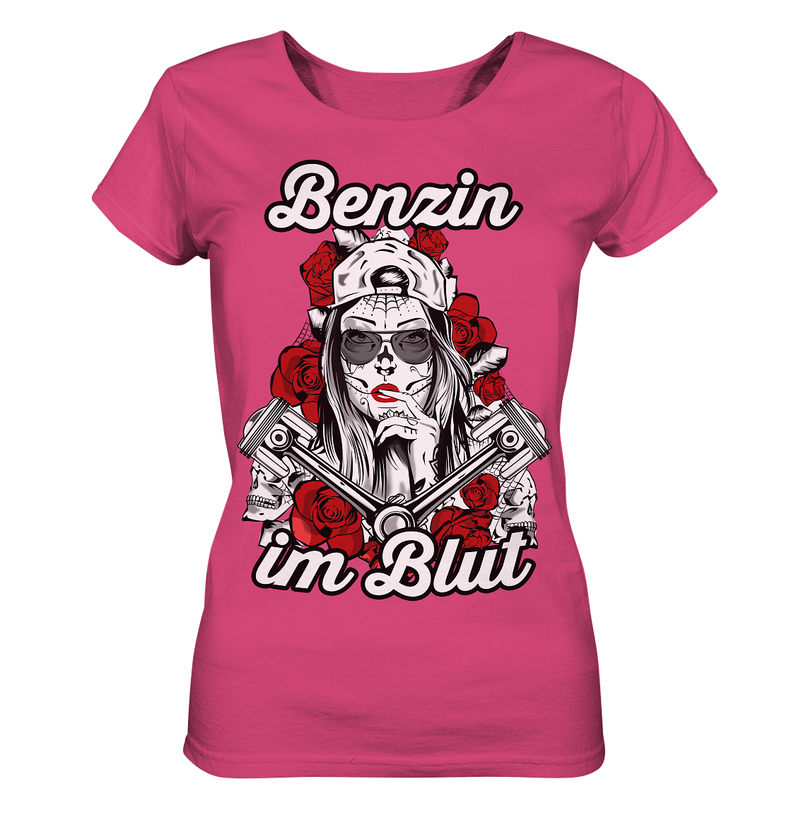 codgirl_la catrina - Ladies Organic Shirt