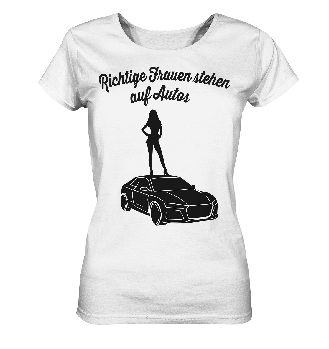 Girl_Richtige Frauen Ladies Organic Shirt