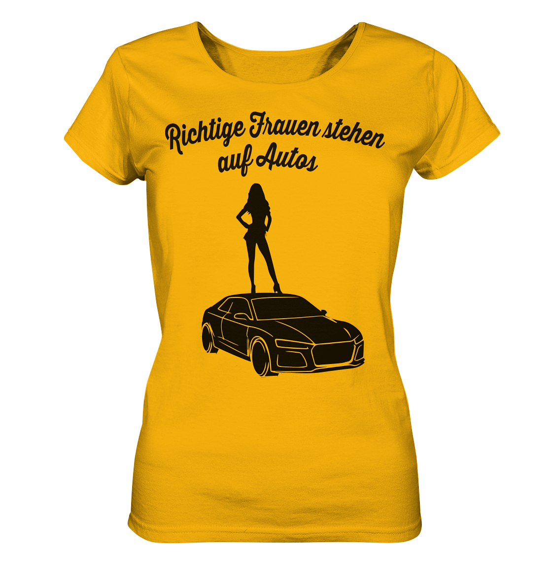 Girl_Richtige Frauen Ladies Organic Shirt