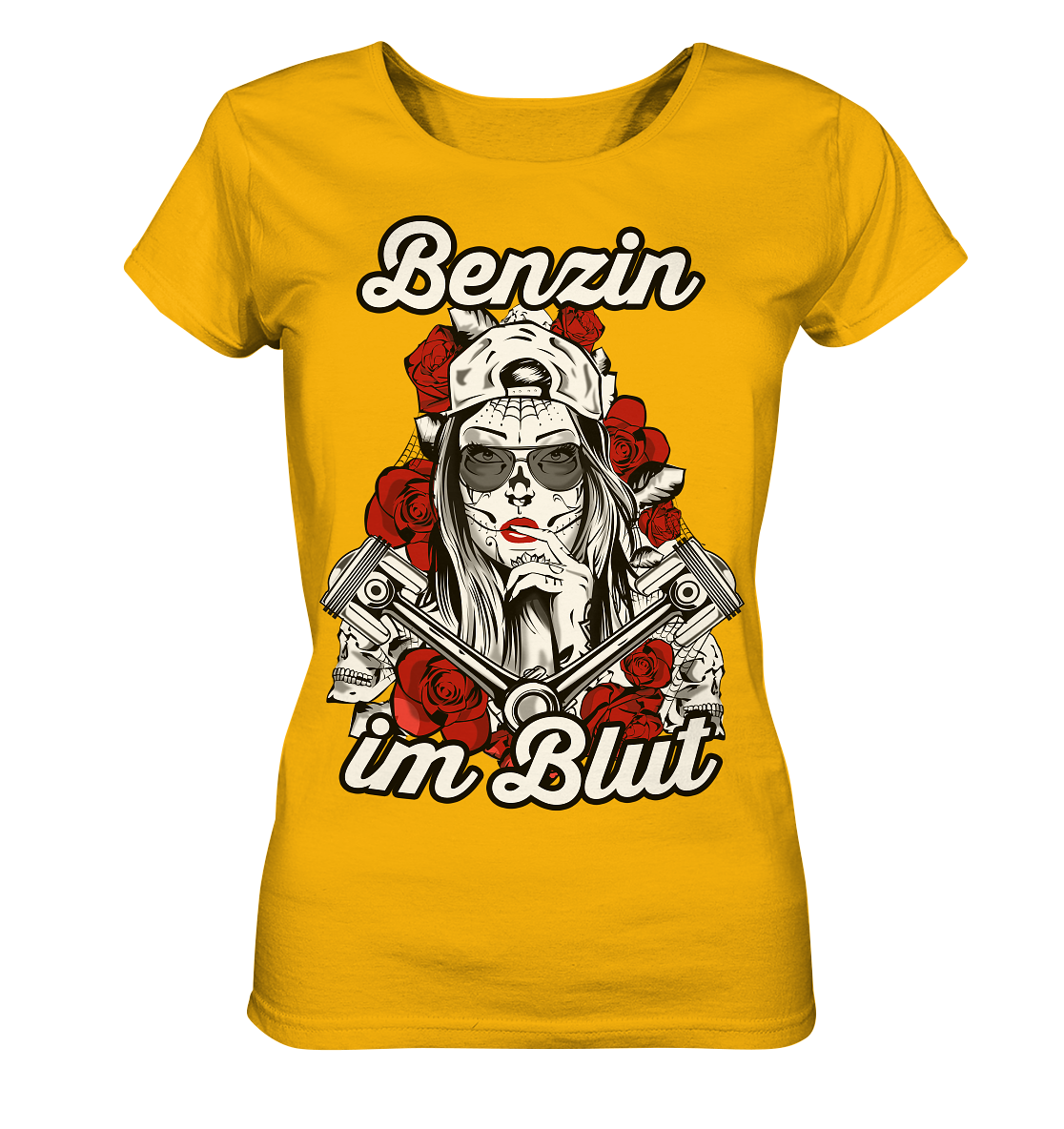 codgirl_la catrina - Ladies Organic Shirt