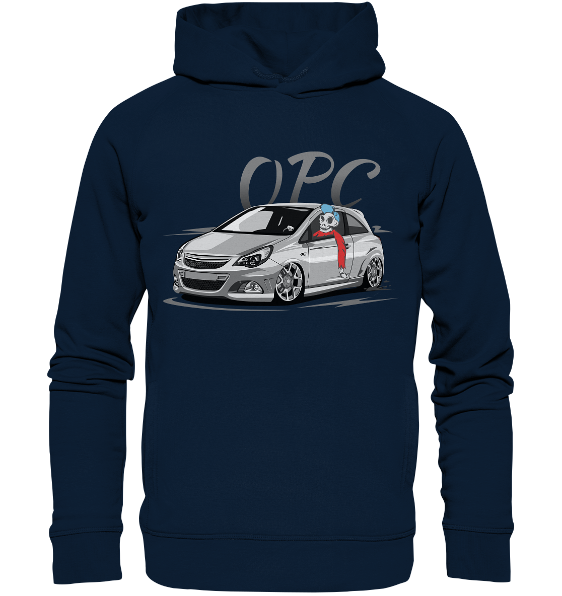 CODHD_OGKCDOPCSKULL - Organic Fashion Hoodie