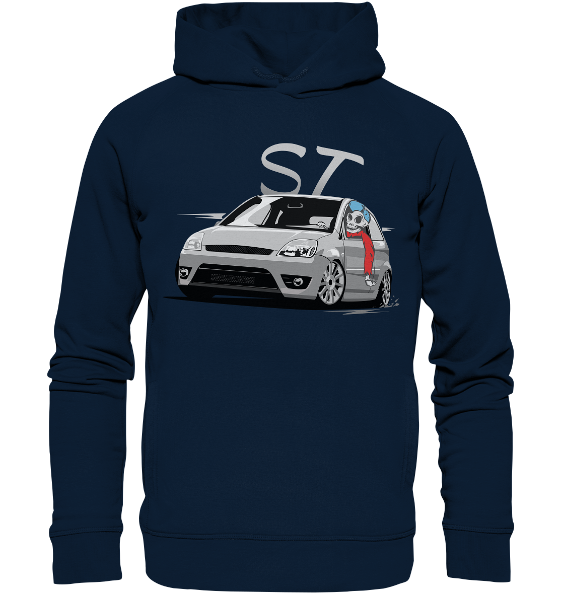 CODHD_FGKFI6STSKULL - Organic Fashion Hoodie