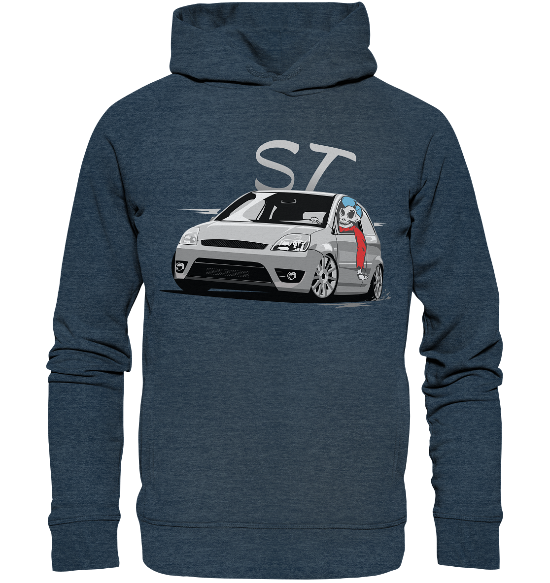 CODHD_FGKFI6STSKULL - Organic Fashion Hoodie