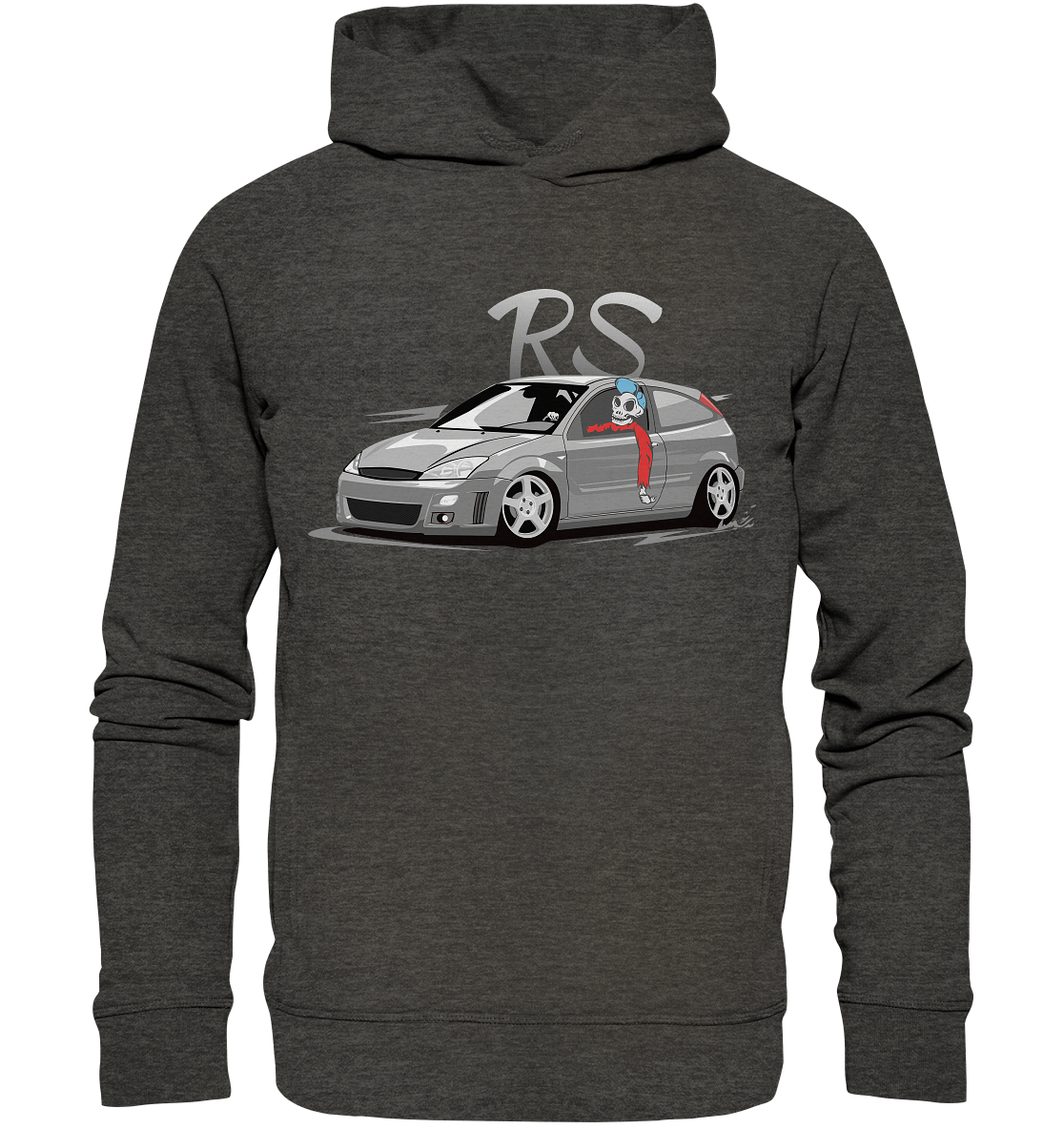 CODHD_FGKF1RSSKULL - Organic Fashion Hoodie