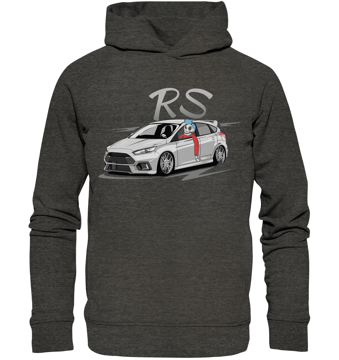 CODHD_FGKF3RSSKULL - Organic Fashion Hoodie