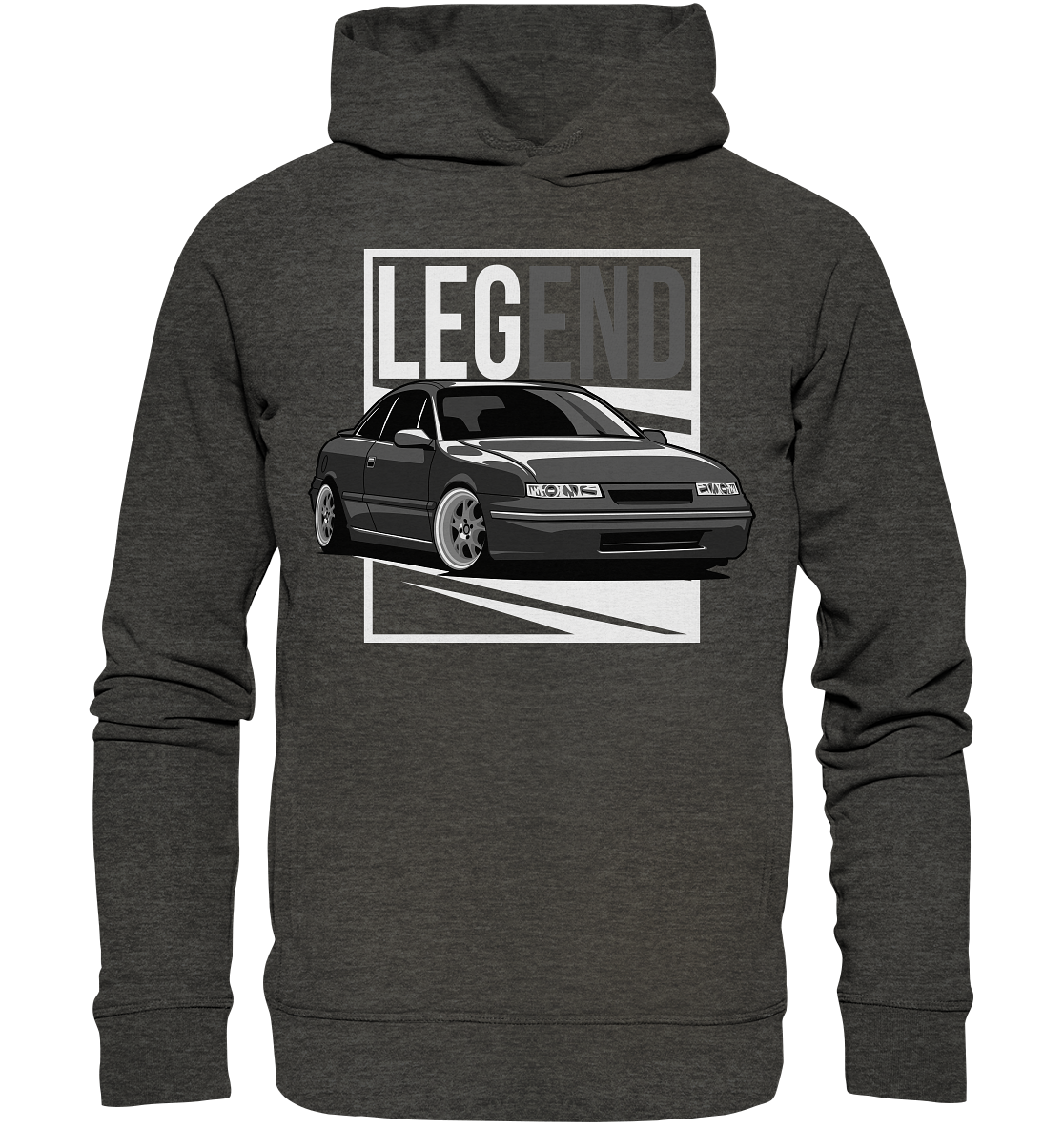 CODHD_OGKCLEGEND - Organic Fashion Hoodie